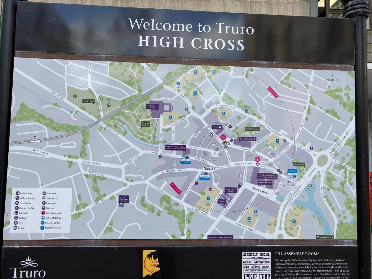 Apartment No 8 - Stay In Style In The Heart Of The Cathedral City. Truro Kültér fotó